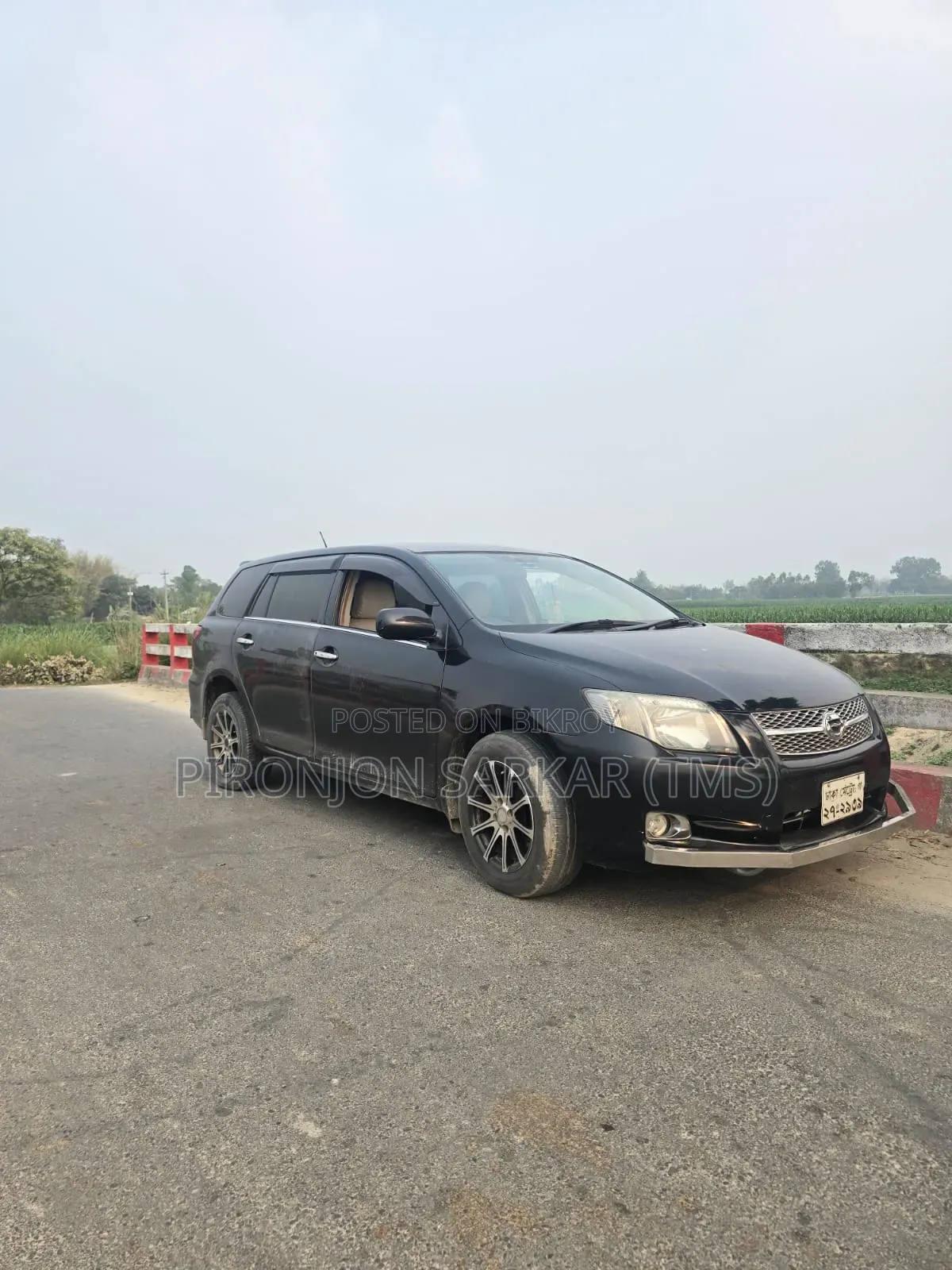 Toyota Corolla Fielder 2007 Black