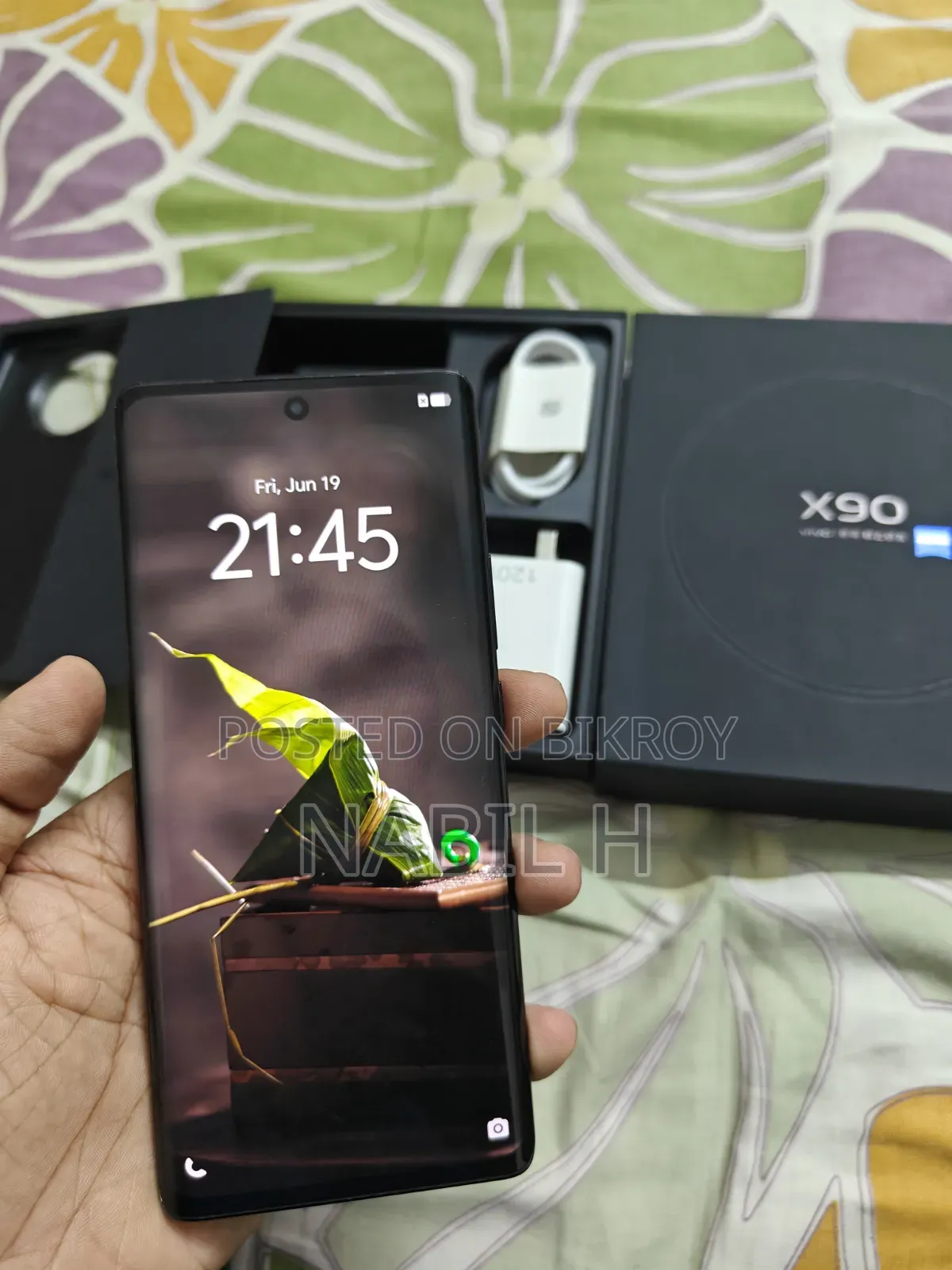 ভিভো এক্স৯০ ২৫৬ জিবি ব্ল্যাক