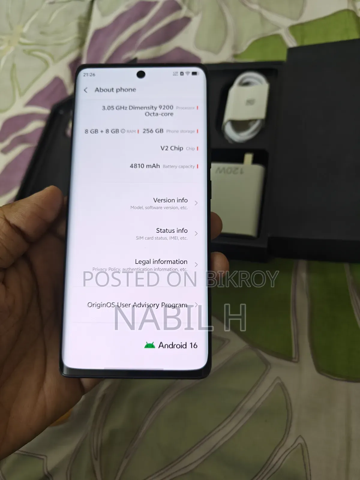 ভিভো এক্স৯০ ২৫৬ জিবি ব্ল্যাক
