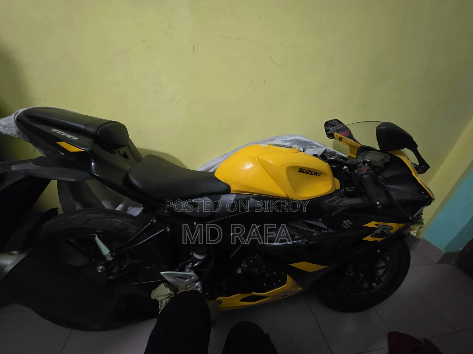 New Suzuki GSX-R 2022 Yellow