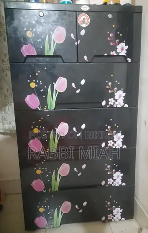 Wardrobe and Plastic Rack