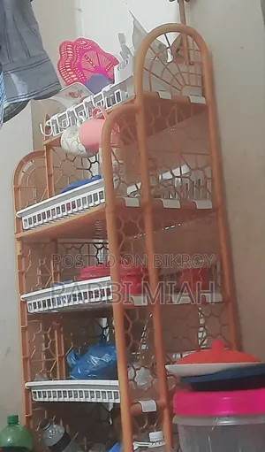 Wardrobe and Plastic Rack
