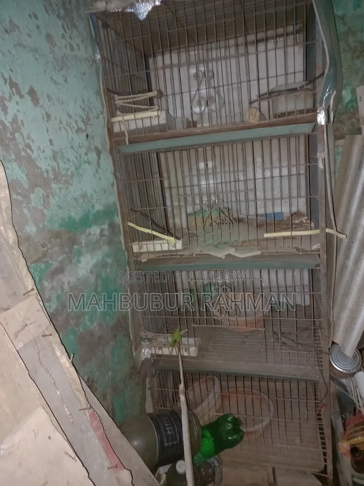 চার খোপের কবুতরের খাঁচা প্যাকেজ ১৫ পিচের