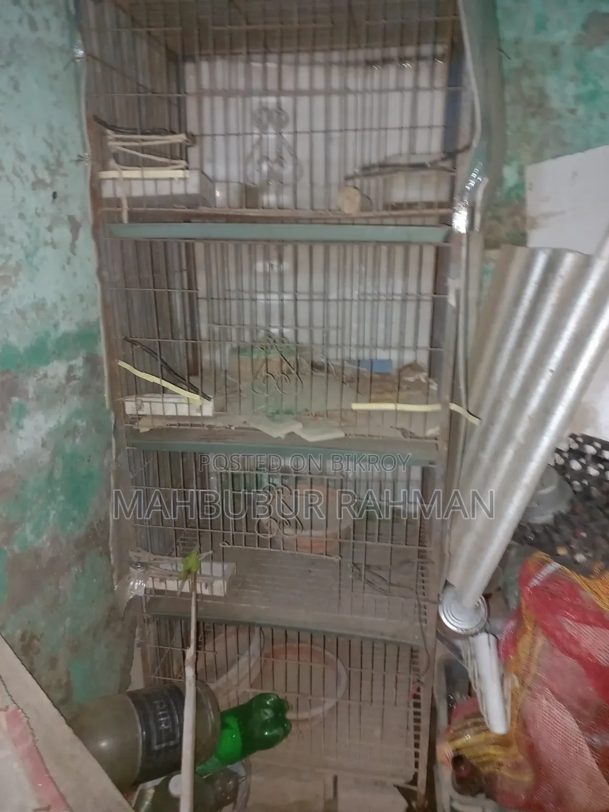 চার খোপের কবুতরের খাঁচা প্যাকেজ ১৫ পিচের