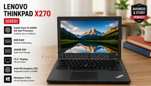 Laptop Lenovo ThinkPad X270 8GB Intel Core I5 SSD 256GB