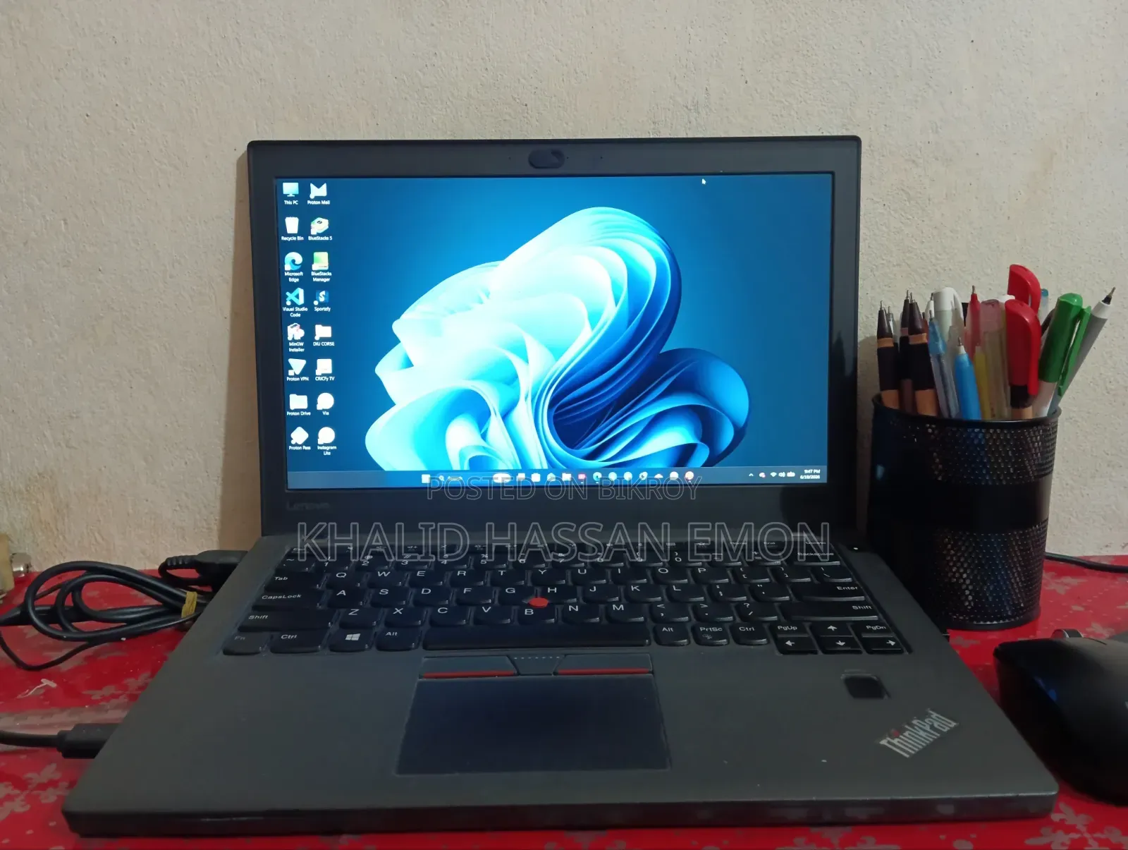 Laptop Lenovo ThinkPad X270 8GB Intel Core I5 SSD 256GB
