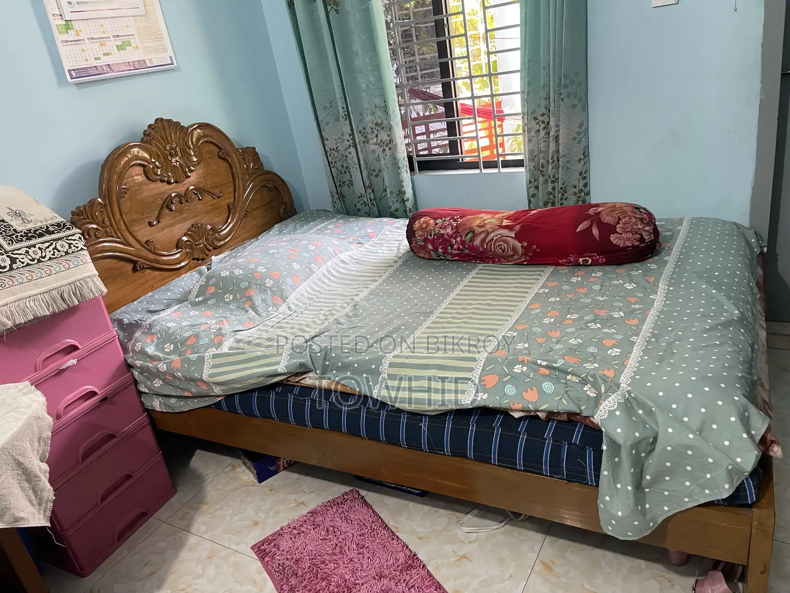 Teak Wood Bed