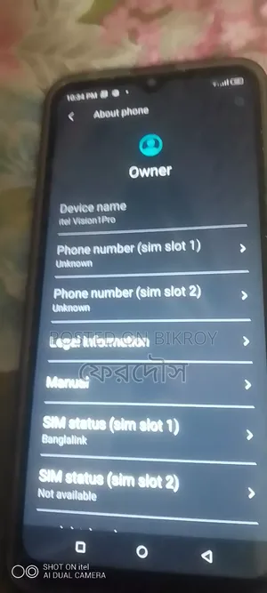 Itel Vision 1 Pro 32 GB Blue