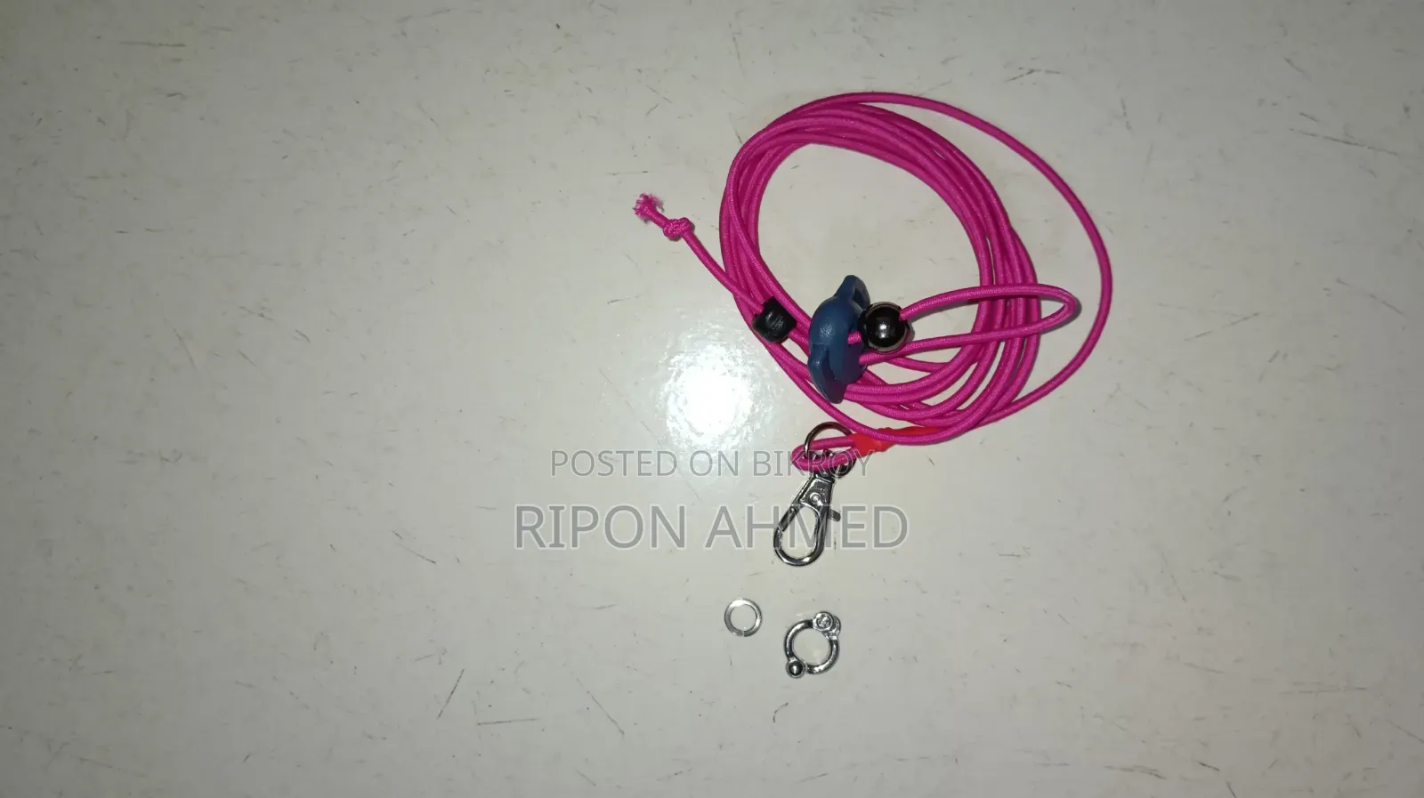 Rubber Harness With Leg Rings for Birds