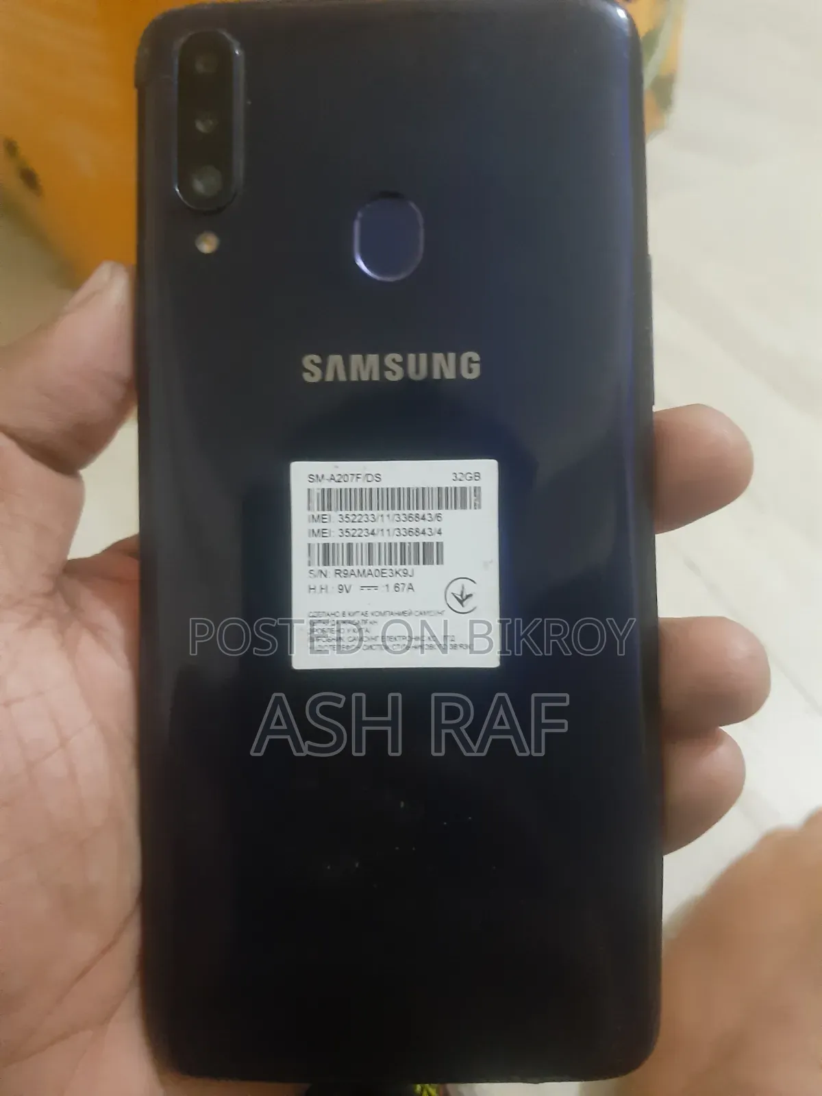 Samsung Galaxy A20s 32 GB Blue