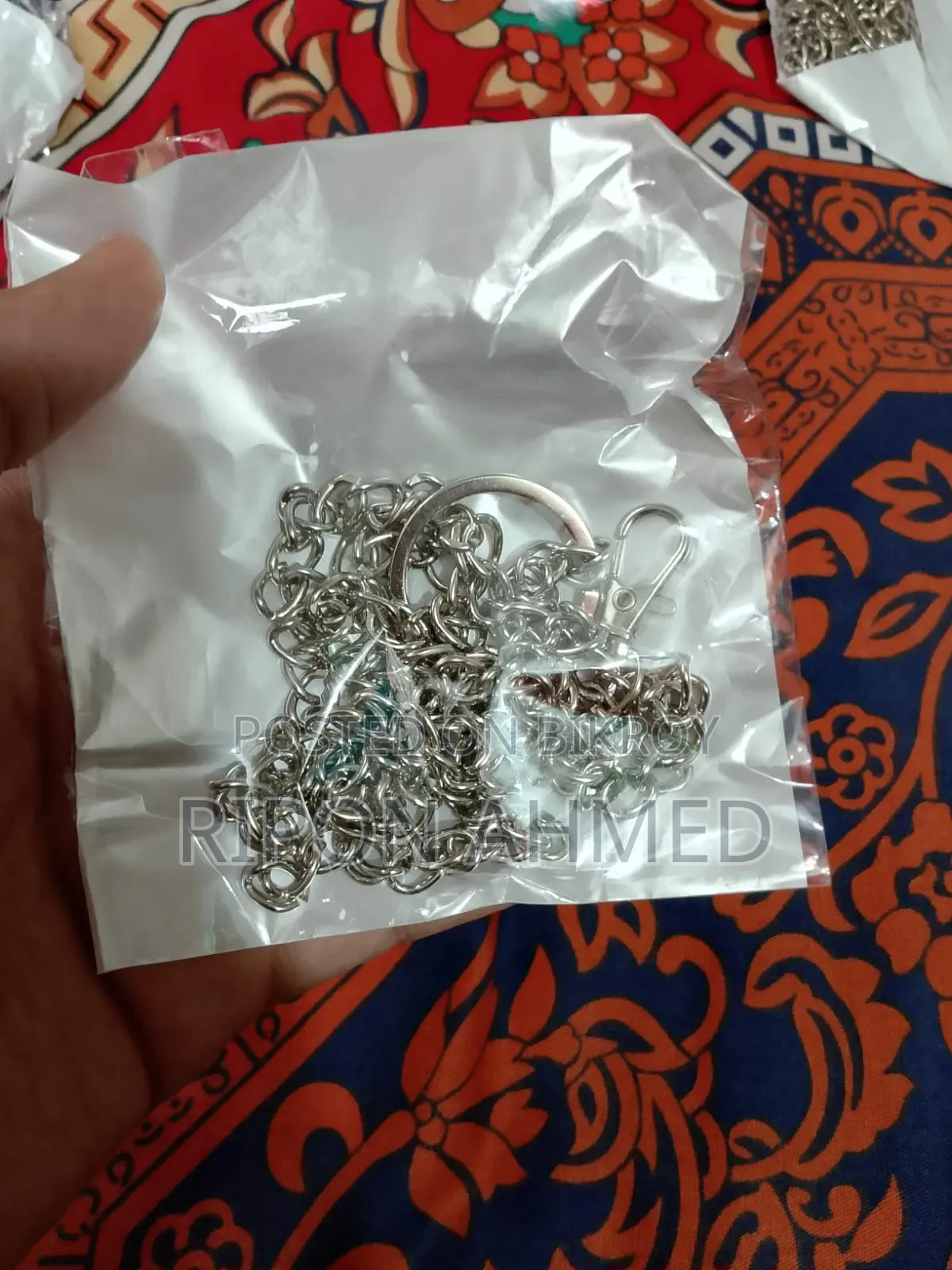 Chain Harness With Leg Rings for Bird