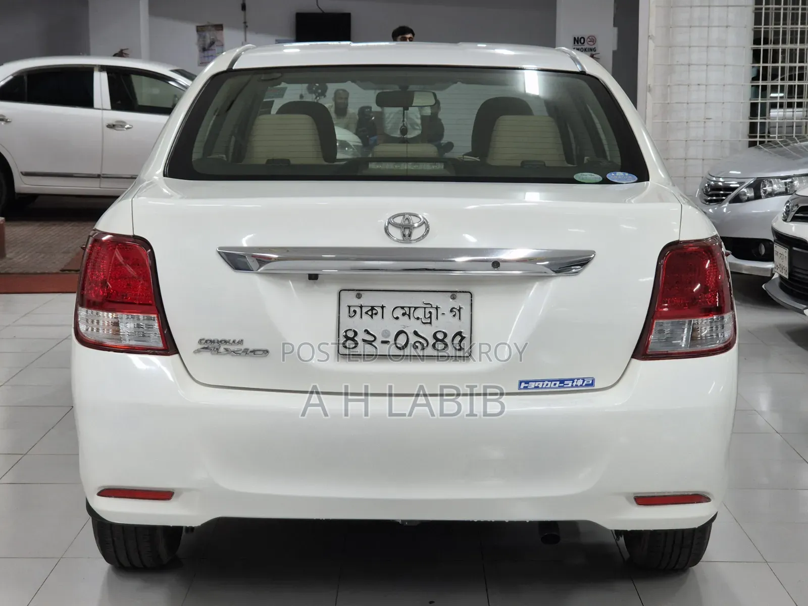 Toyota Axio 1.5 G 2WD 2013 White