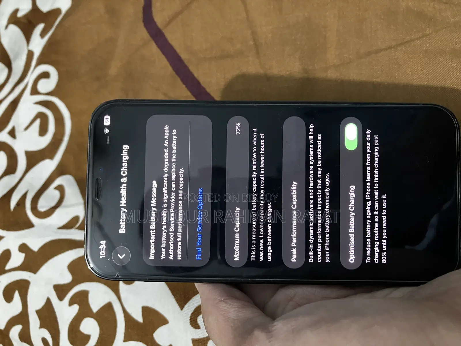 অ্যাপল আইফোন ১২ প্রো ১২৮ জিবি ব্লু