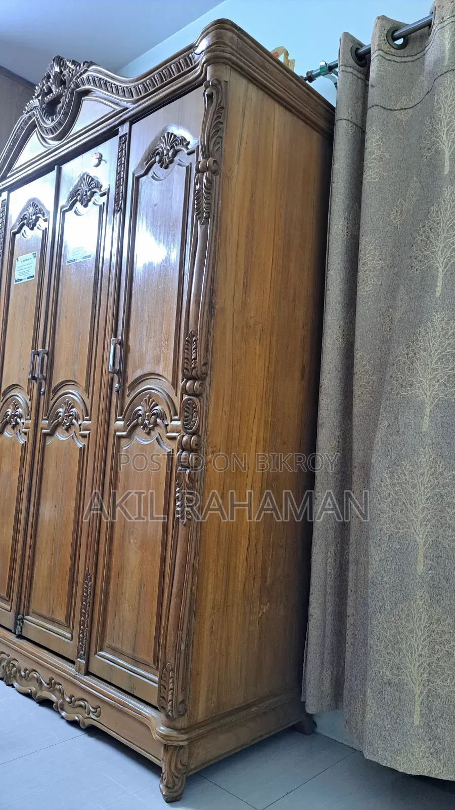 (Almirah)শেগুন কাঠের আলমারি