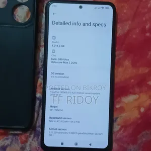 Xiaomi Redmi Note 14 4G 256 GB Black