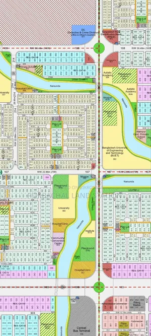 Sector: 9, South Face, Lake View 7.5 Katha Plot Urgent Sale in Purbachal