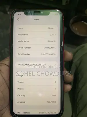 Apple iPhone 11 128 GB Red