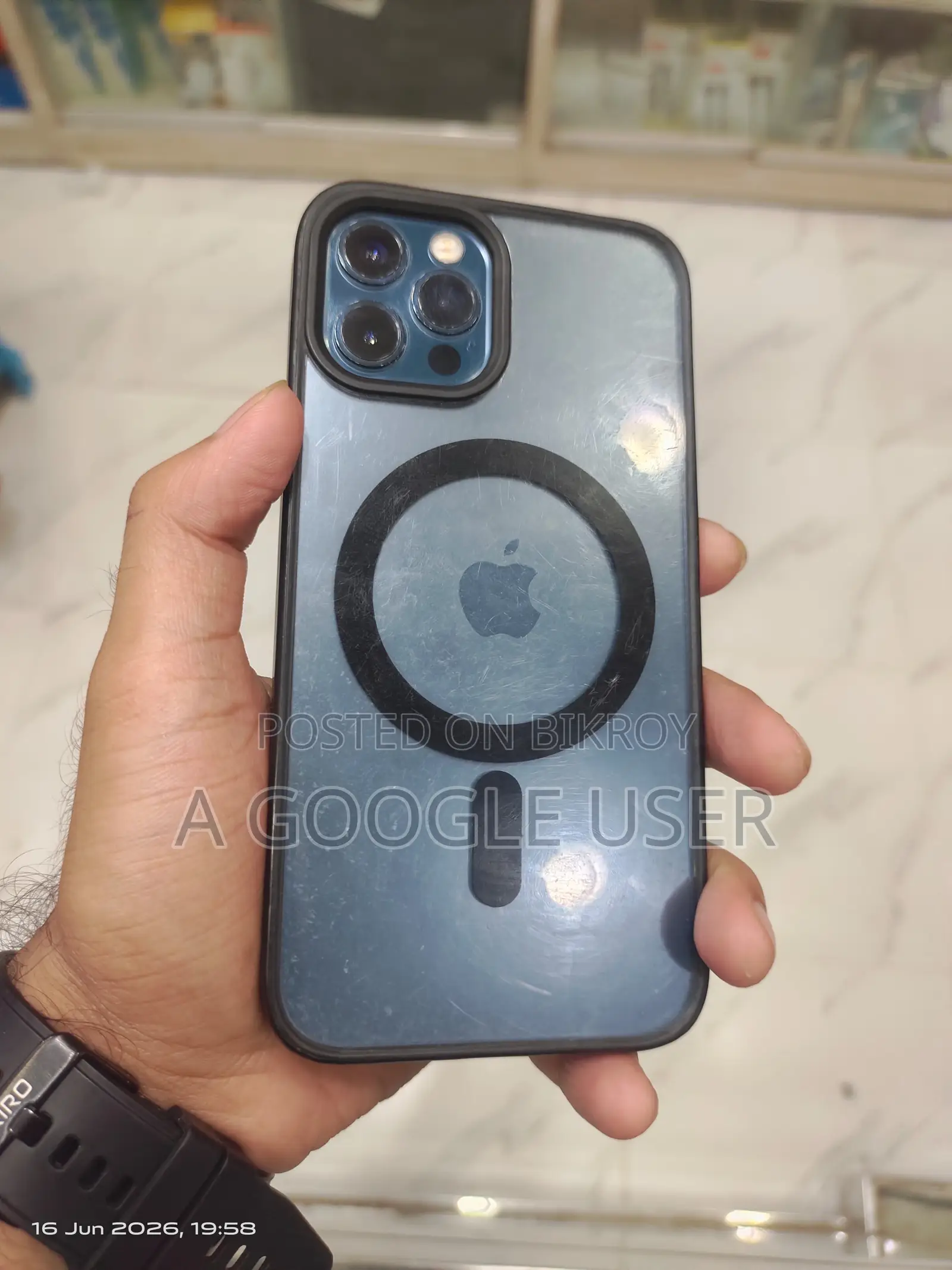 অ্যাপল আইফোন ১২ প্রো ১২৮ জিবি ব্লু