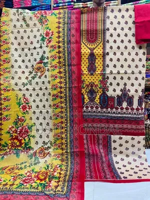 Zamzam Switch Cotton Three Piece