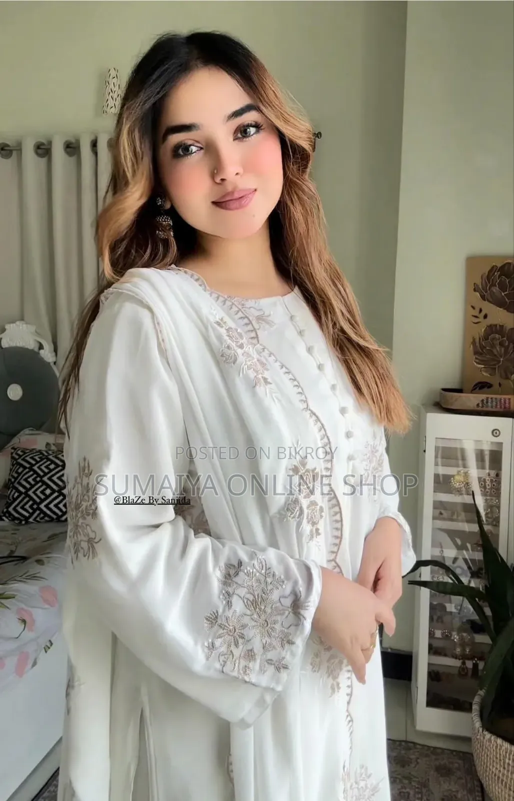 Sada Bahar Three Piece