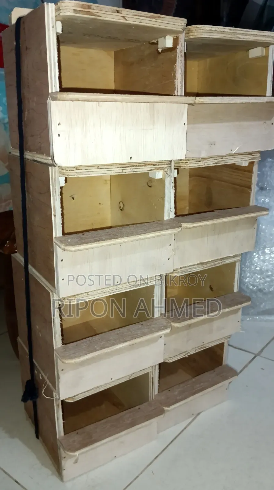 Breeding Box for Finch Birds-01 Pc