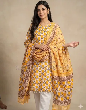 Readymade Printed Three Piece