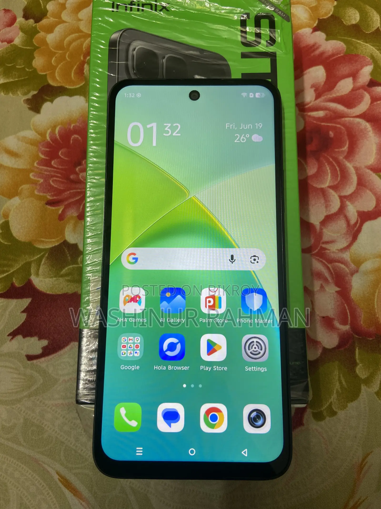 Infinix Smart 10 Plus 128 GB Gray
