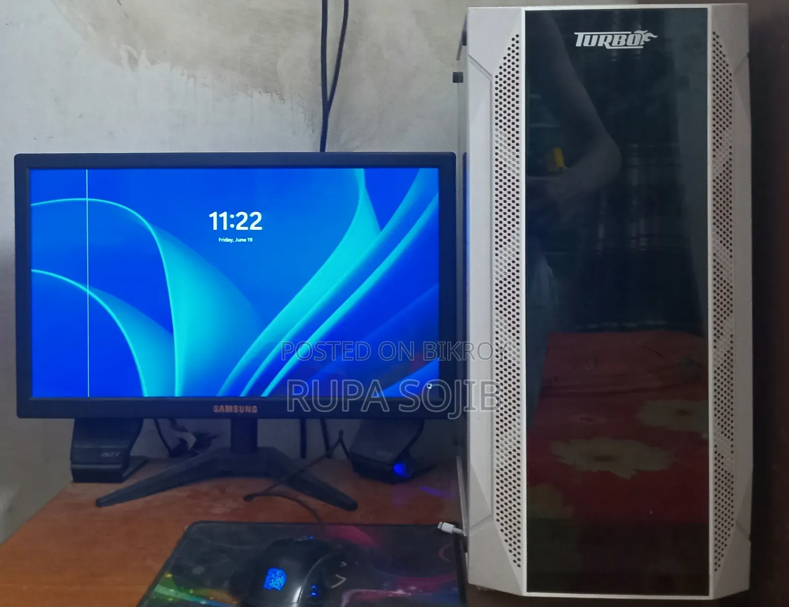 Desktop Computer 8GB Intel Core I5 SSD 512GB