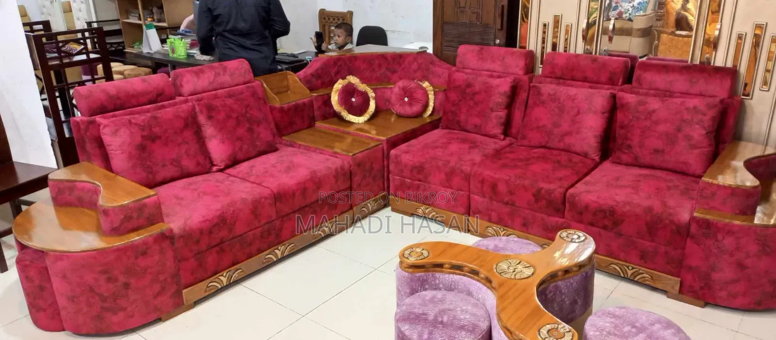 Wooden Sofa