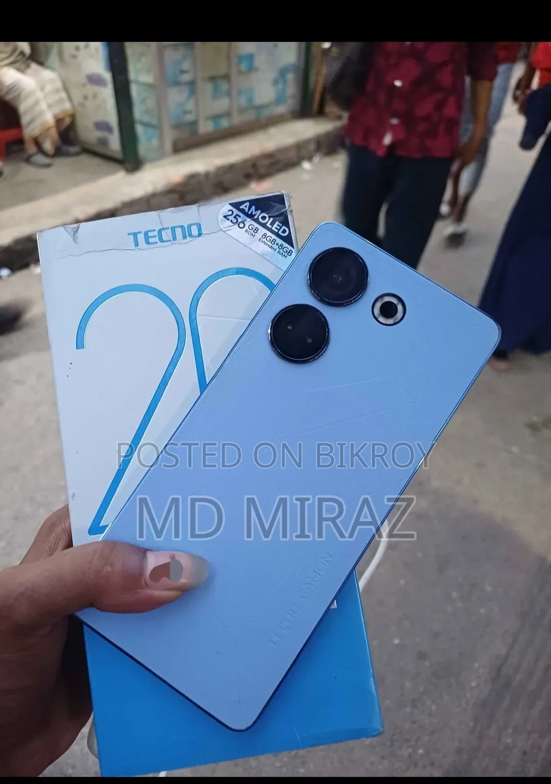 Tecno Camon 20 Pro 256 GB Blue