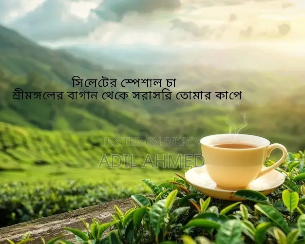 Sylhet's famous special tea leaves.