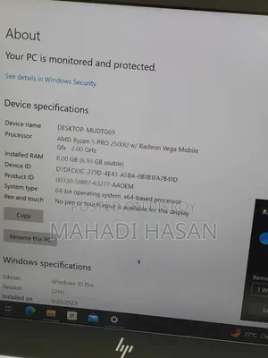 Laptop HP EliteBook 840 G8 8GB Intel Core i5 SSD 256GB