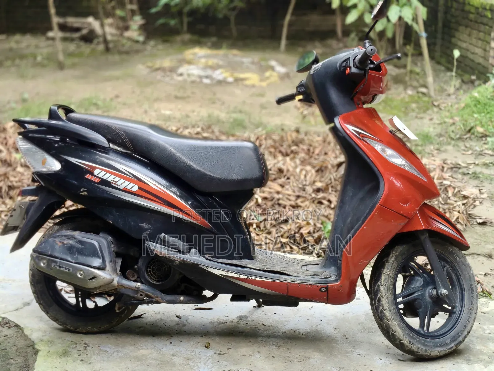 TVS Wego 2020 Red