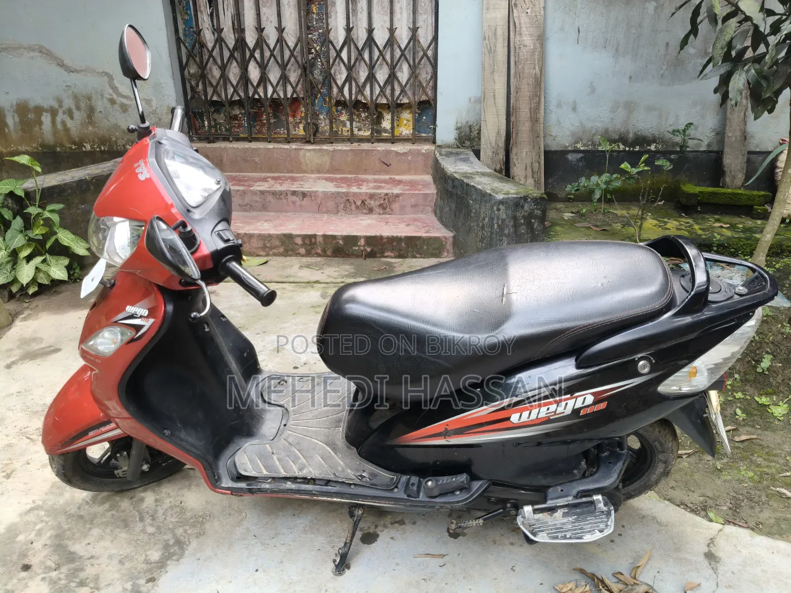 TVS Wego 2020 Red