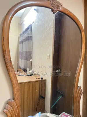 আসল সেগুন কাঠের ড্রেসিং টেবিল