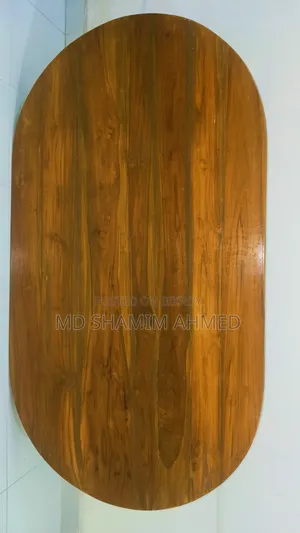 Teak Wood Dining Table with Chairs for Sale