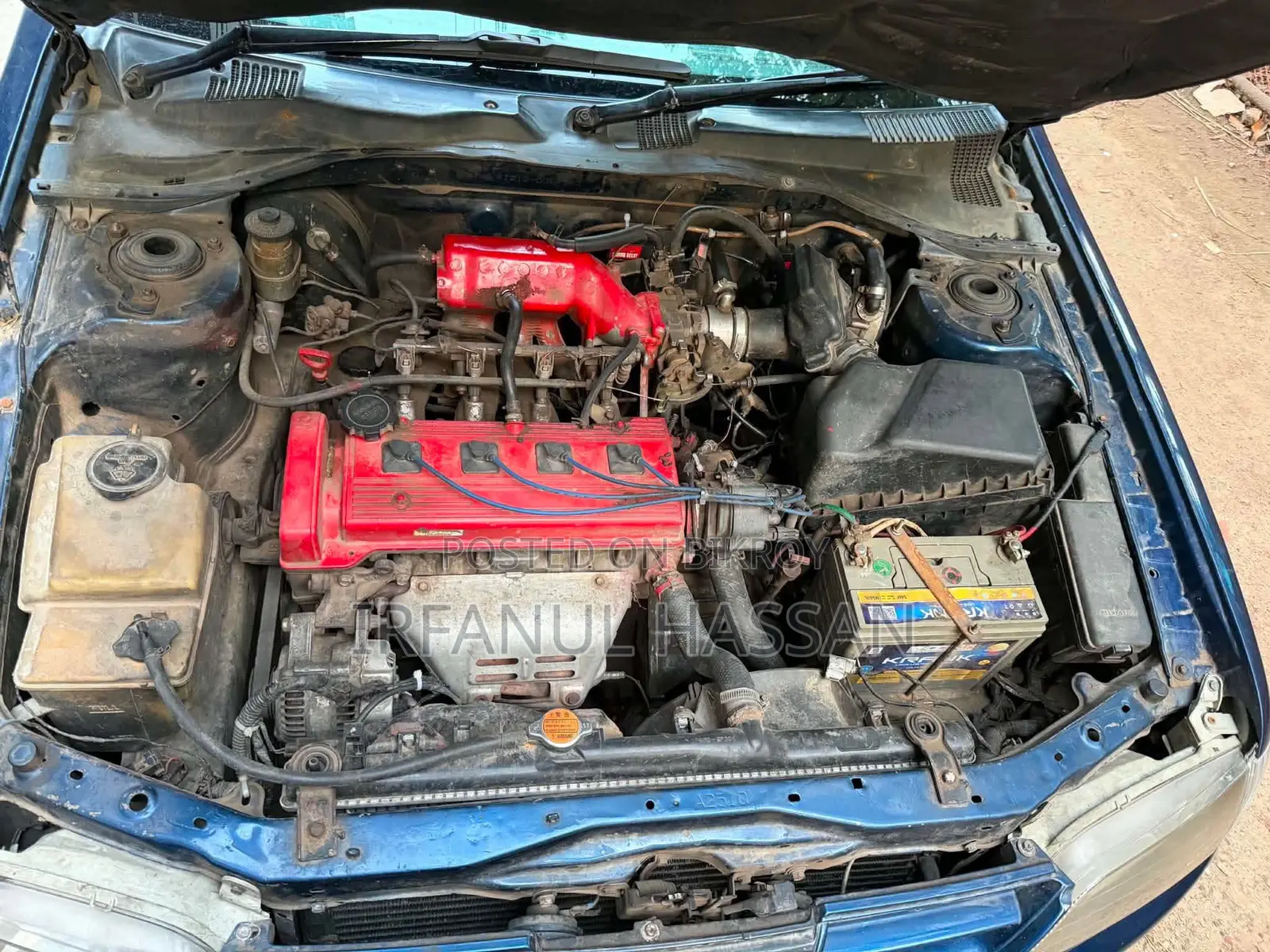 Toyota Carina 1.5 Front Wheel Drive Sedan 1997 Blue