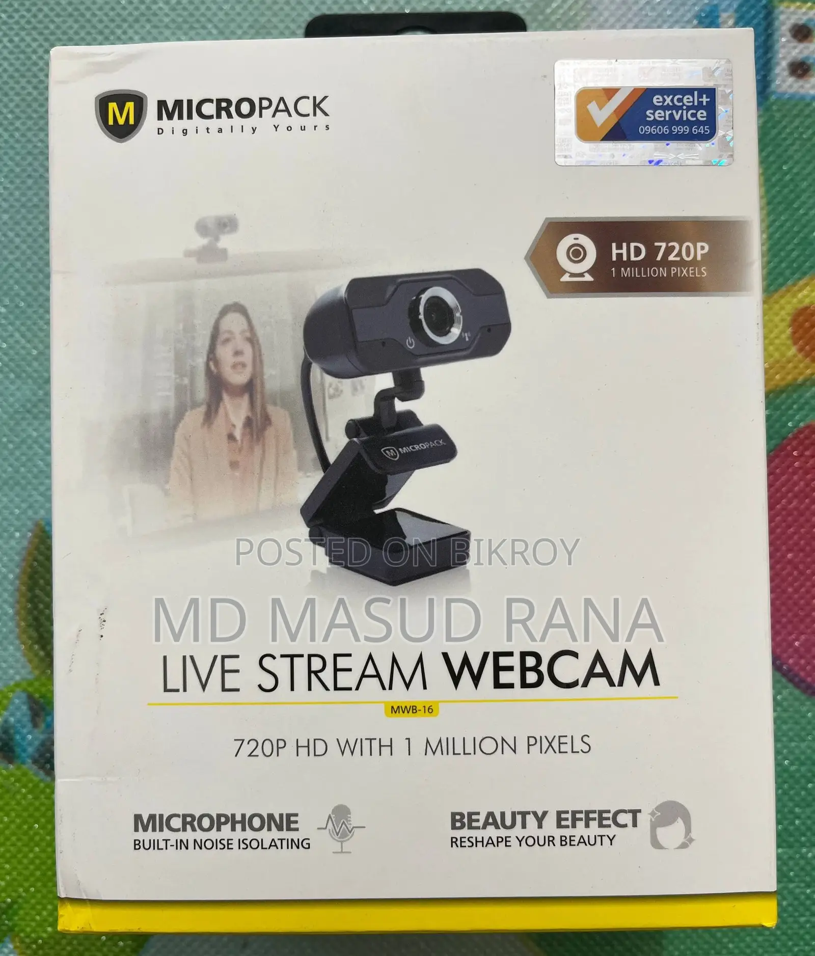 Micropack MWB-16 HD Webcam