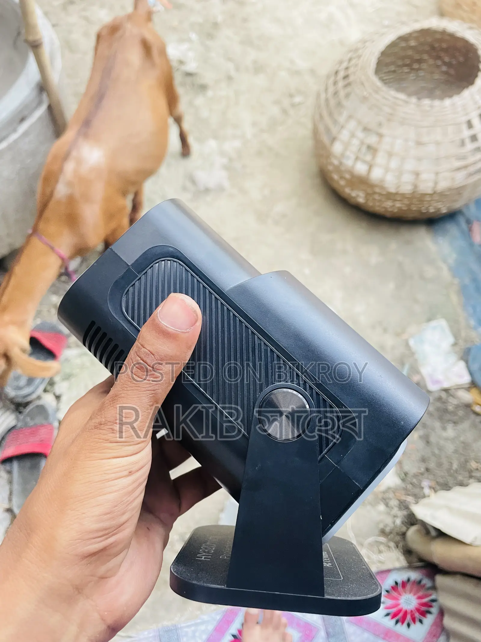 Hy320mini Projector + 100-inch ALR Screen