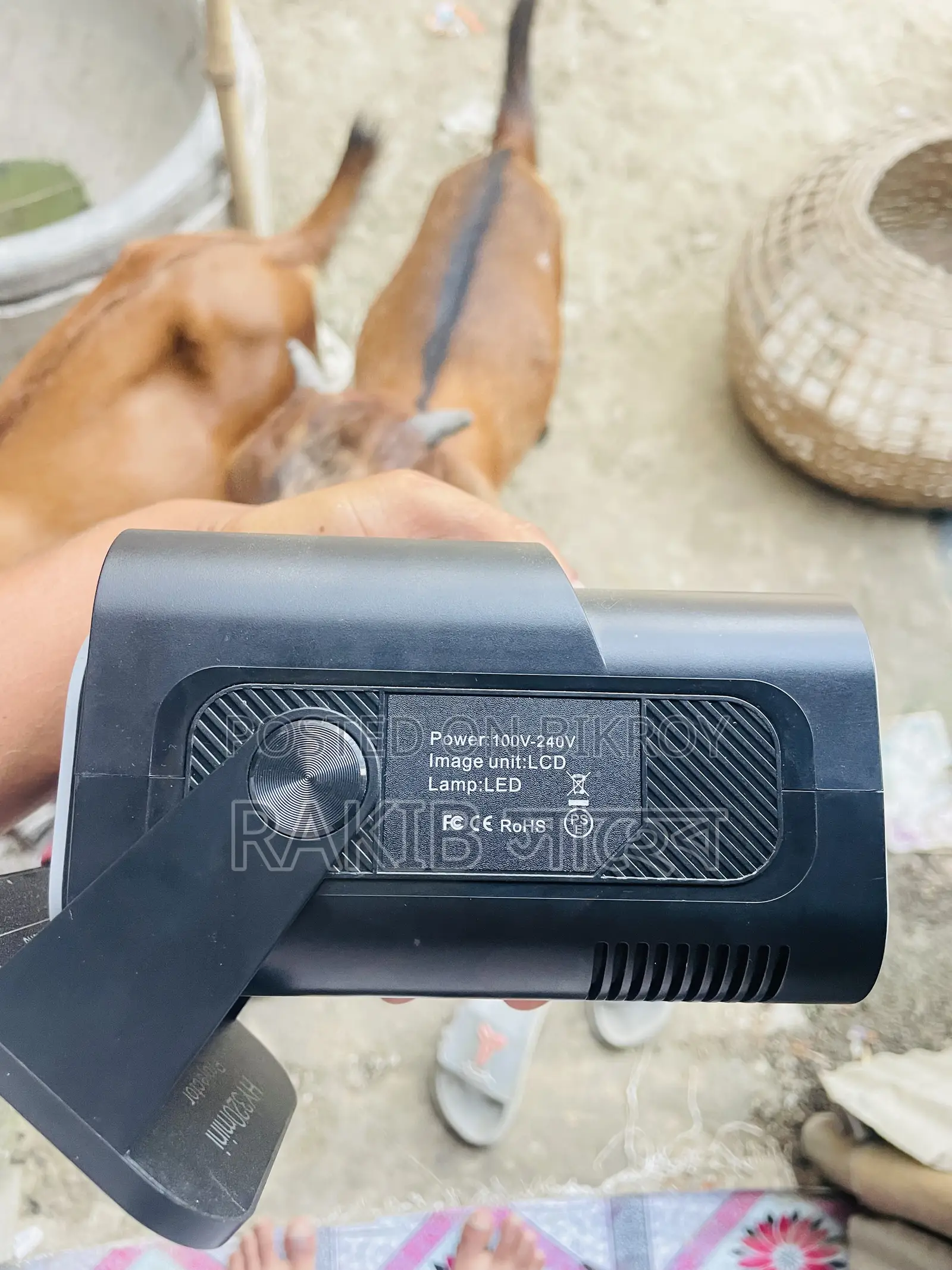 Hy320mini Projector + 100-inch ALR Screen