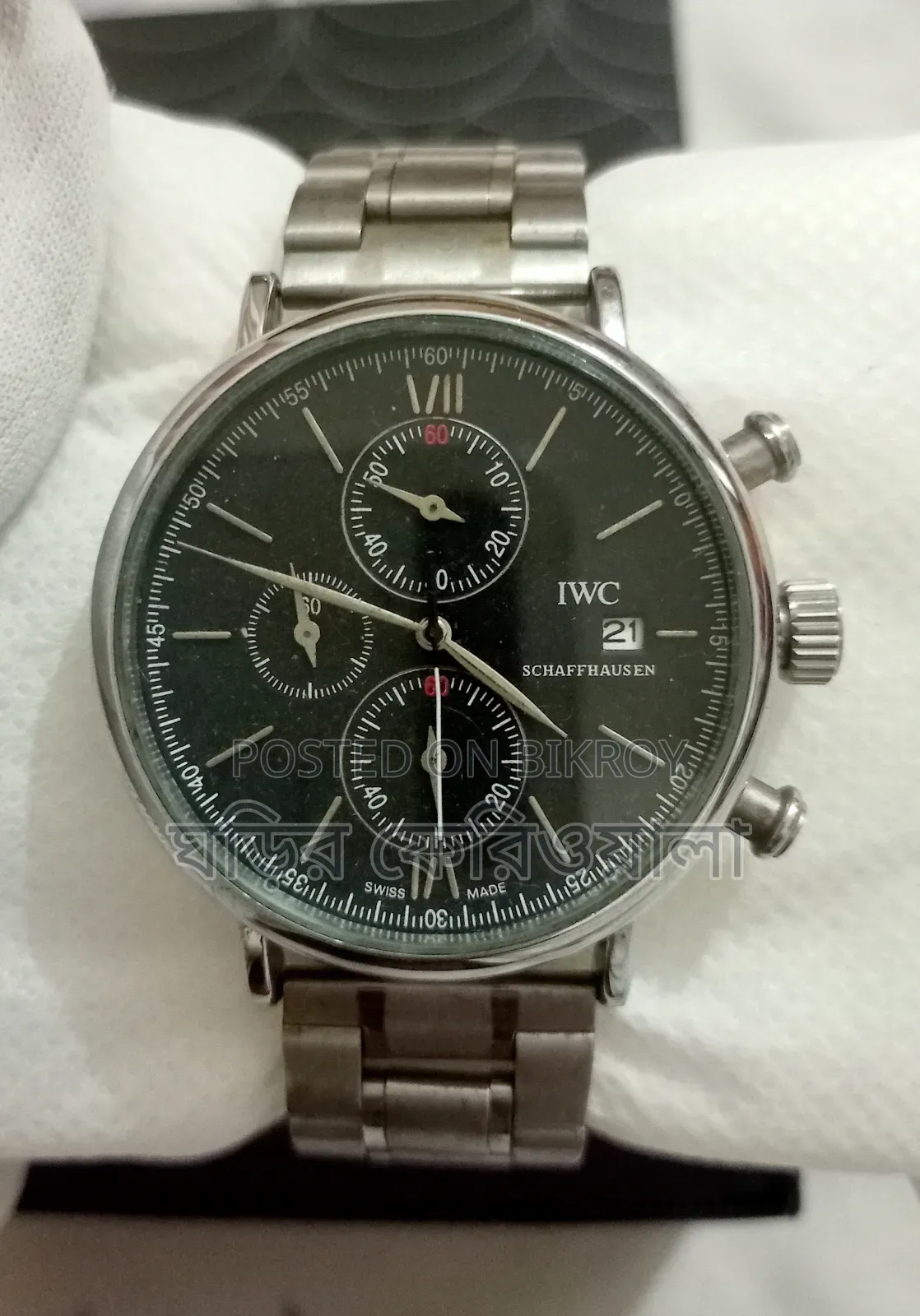 AAA Grade IWC Quartz Chronograph Watch