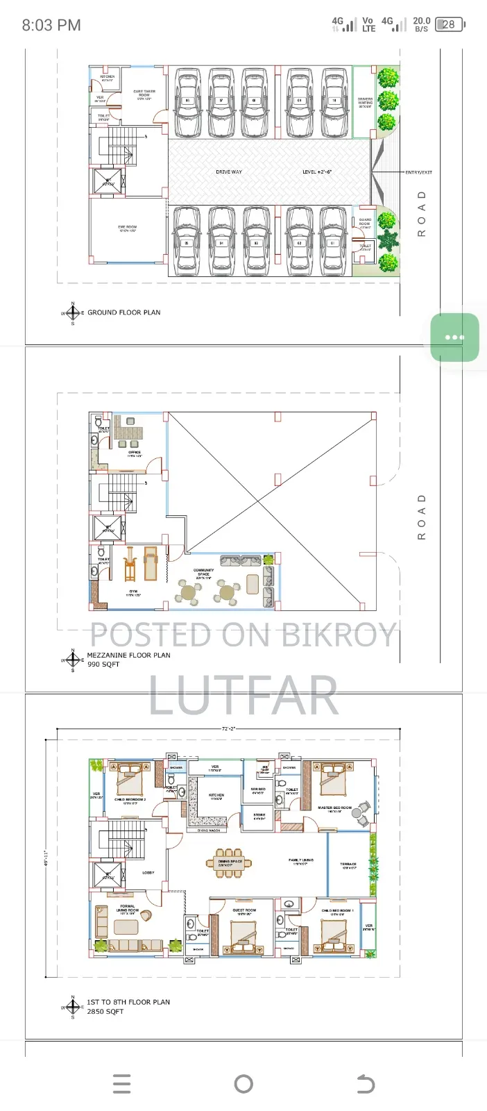 4 Bedroom Apartment in Trilliant Holdings, Jalshiri Abason for sale