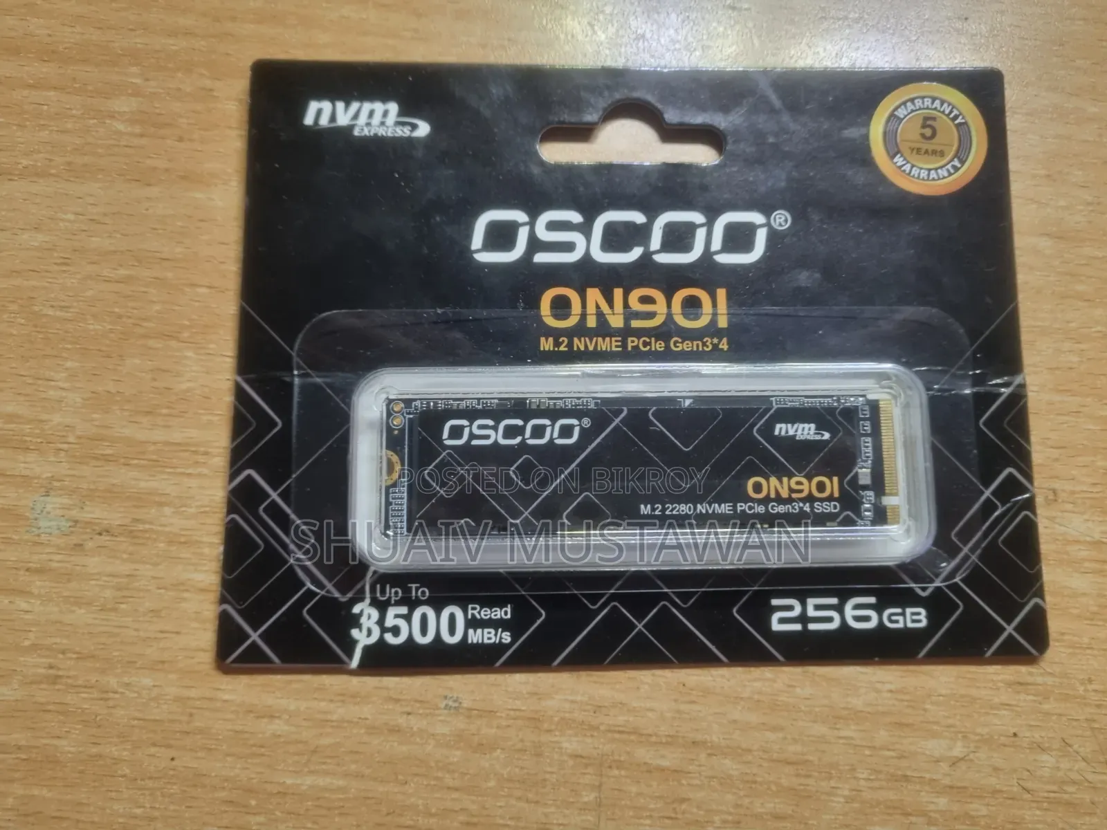 256GB SSD With Warranty and Windows