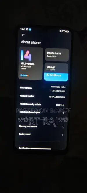Xiaomi Redmi 12C 64 GB Green
