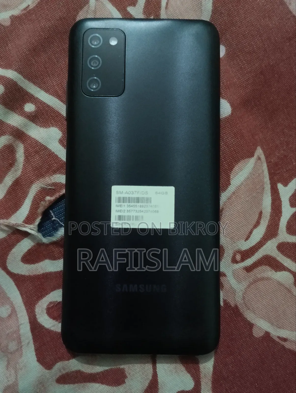 Samsung Galaxy A03s 64 GB Black