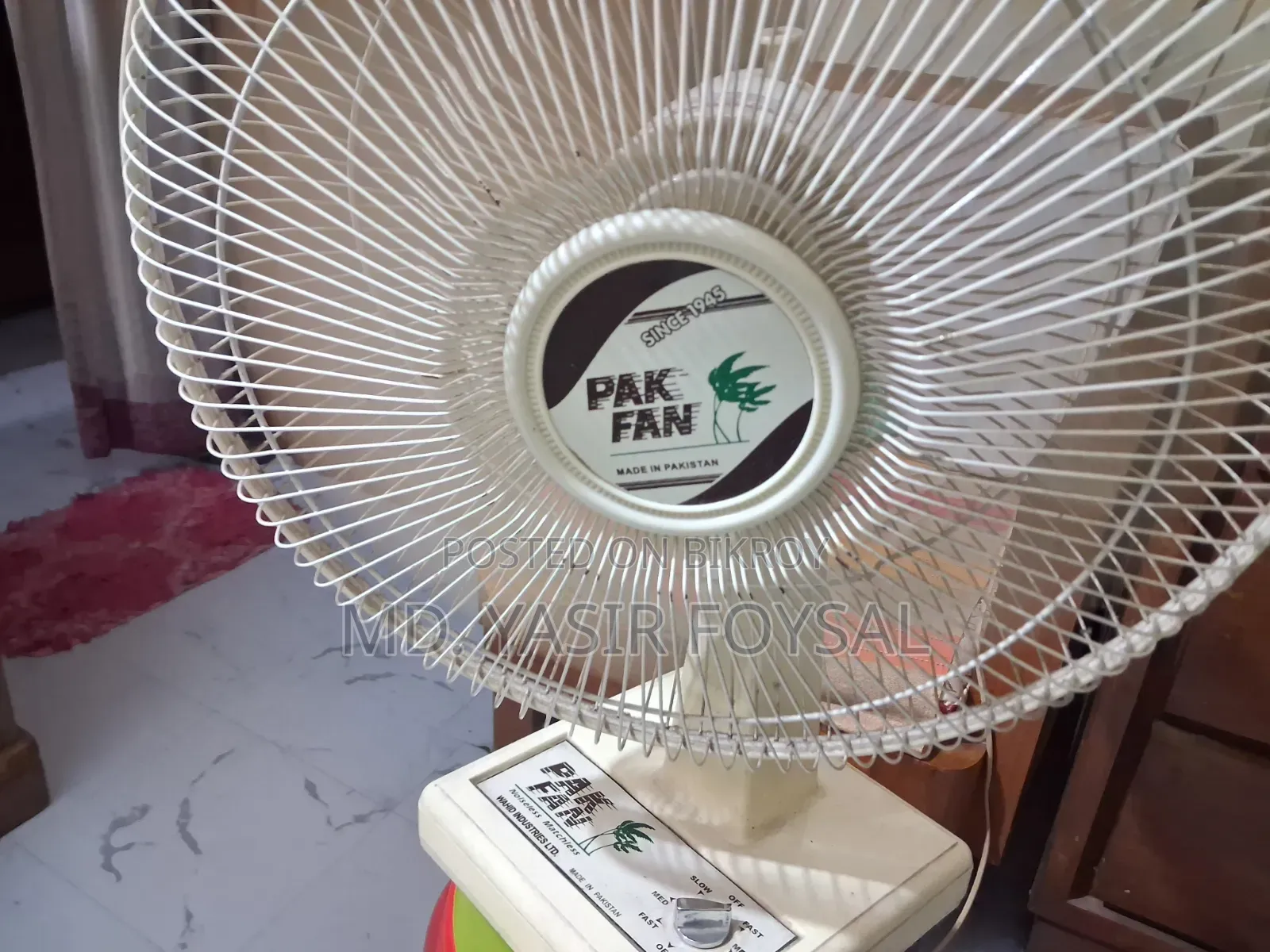 Pak Fan (18 Inches) Made In Pakistan