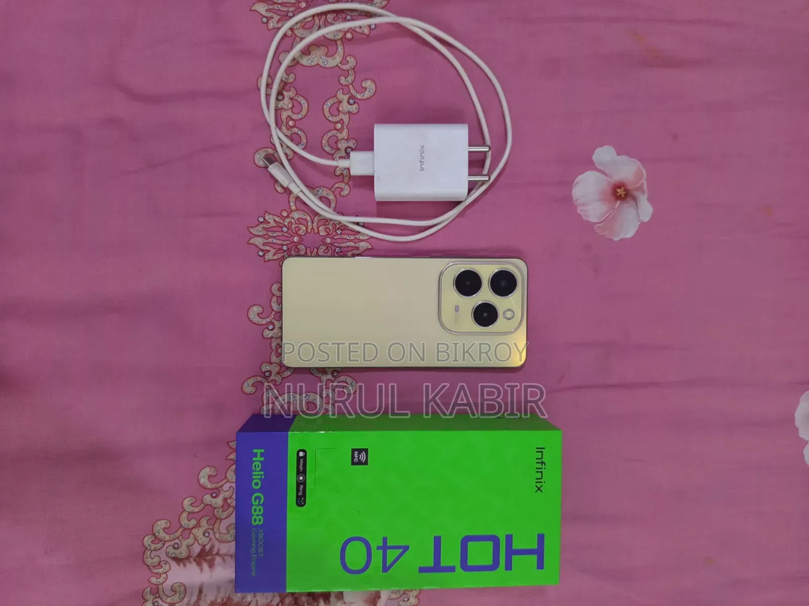 Infinix Hot 40 128 GB Gold