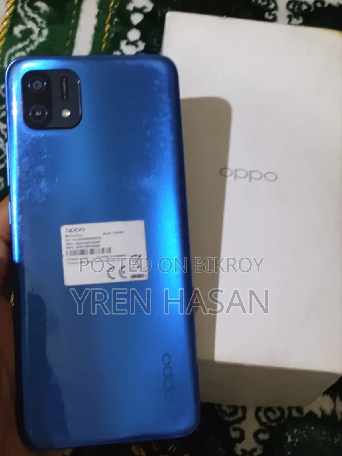 Oppo A16 64 GB Blue