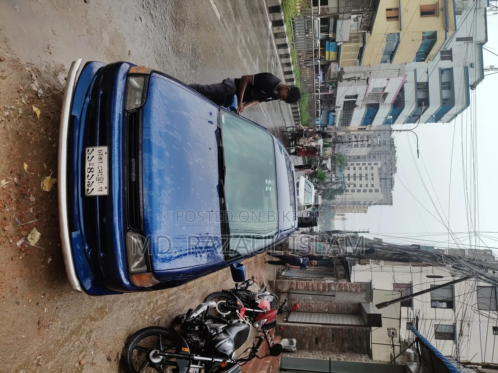 Toyota Starlet 1990 Blue