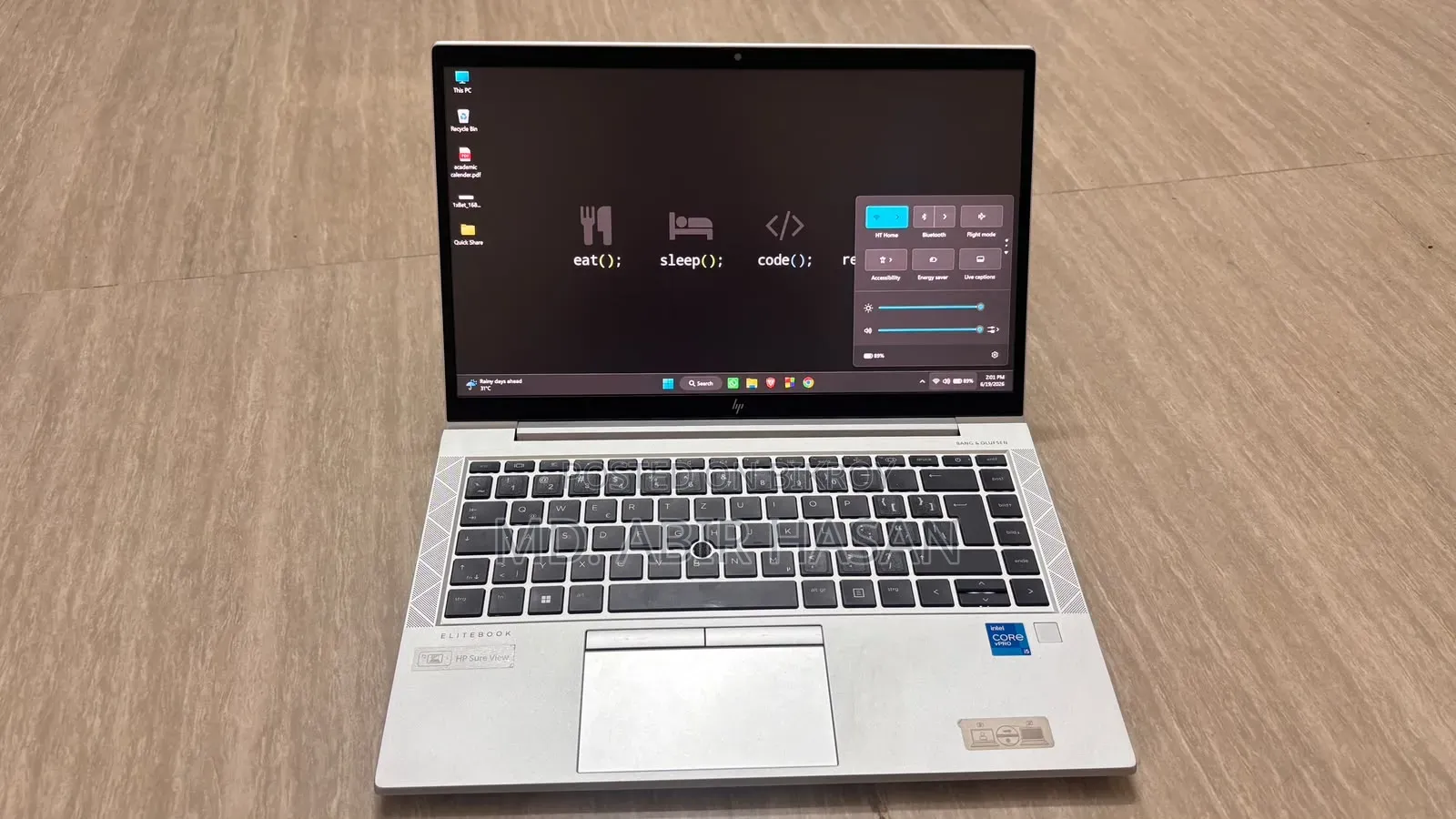 New Laptop HP EliteBook 840 G8 16GB Intel Core I5 SSD 512GB